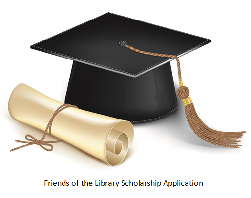 Friends of the library scholarship application.PNG